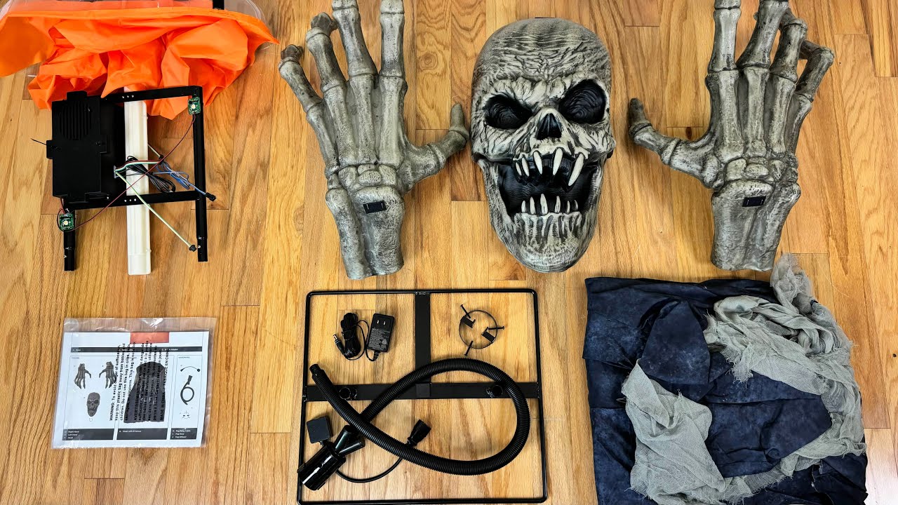 Demonic Gatekeeper Animatronic 2024 Spirit Halloween Unboxing & Demo