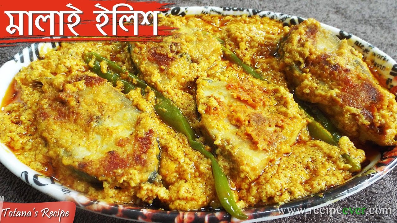 Authentic Bengali Recipe- Malai ilish- Simple Delicious Fish Curry Recipe- Easy Bengali Recipes