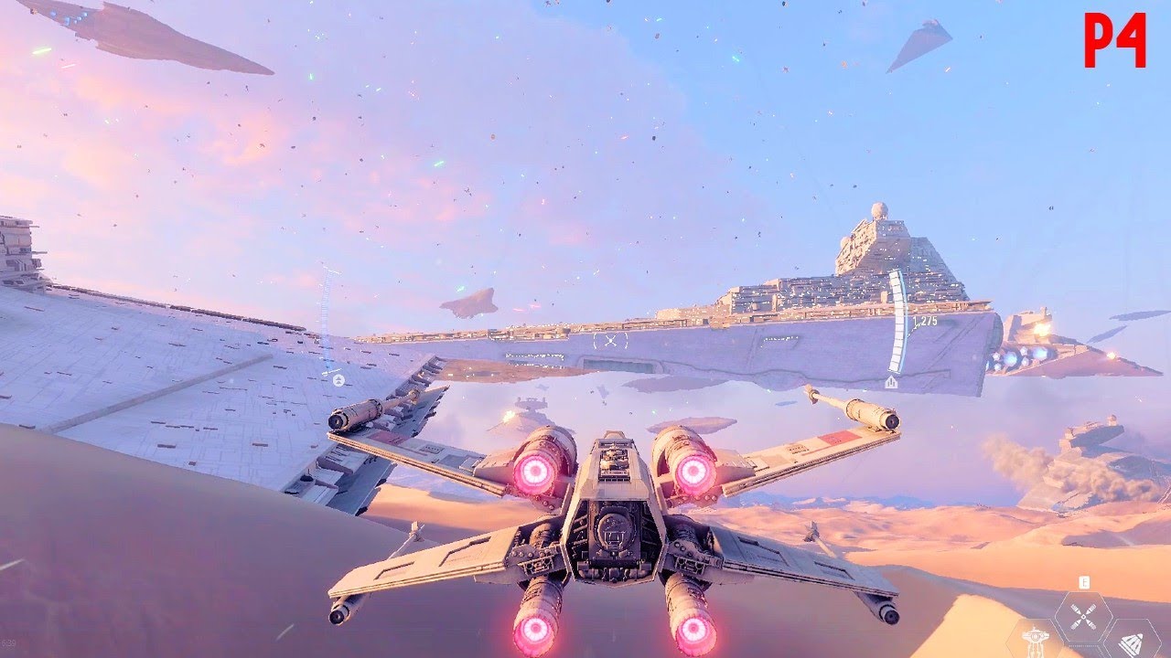FLYING In STAR WARS Battlefront 2 Campaign | P-4