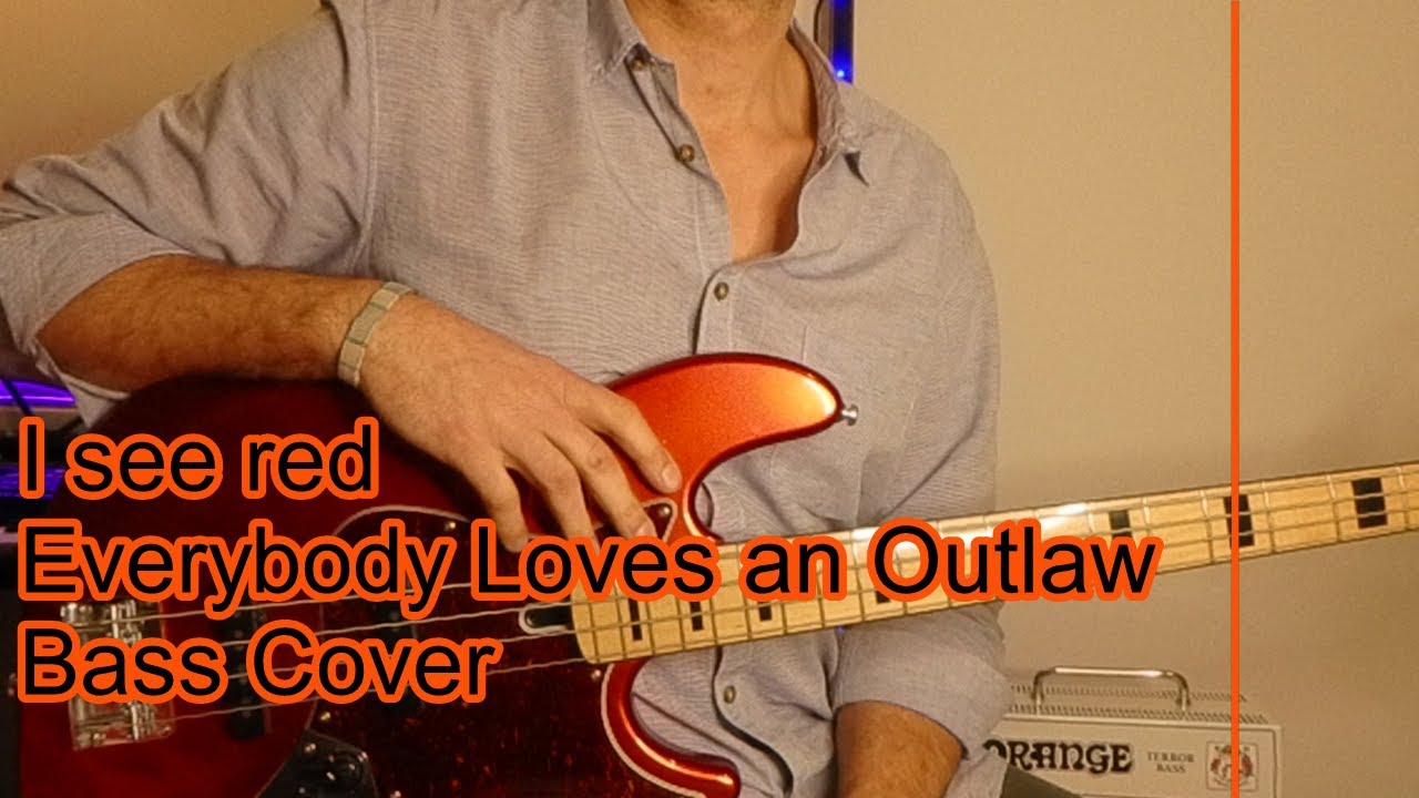 I See Red - Everybody Loves an Outlaw - Bass Cover