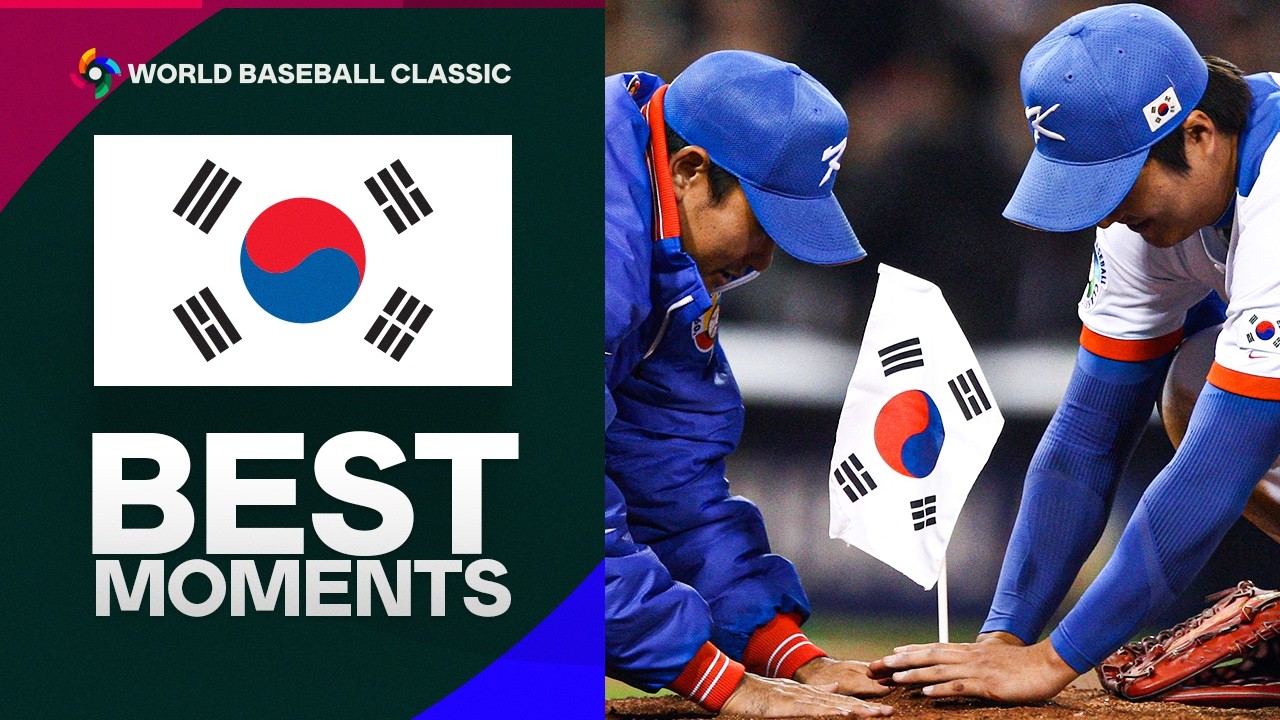 Najlepsze akcje reprezentacji Korei z turnieju World Baseball Classic! 🇰🇷 (Z udziałem Jung Hoo Le...