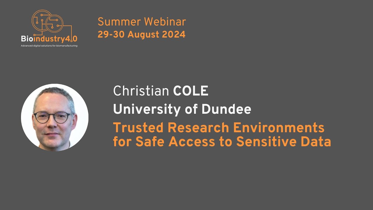 Trusted Research Environments for Safe Access to Sensitive Data Part I