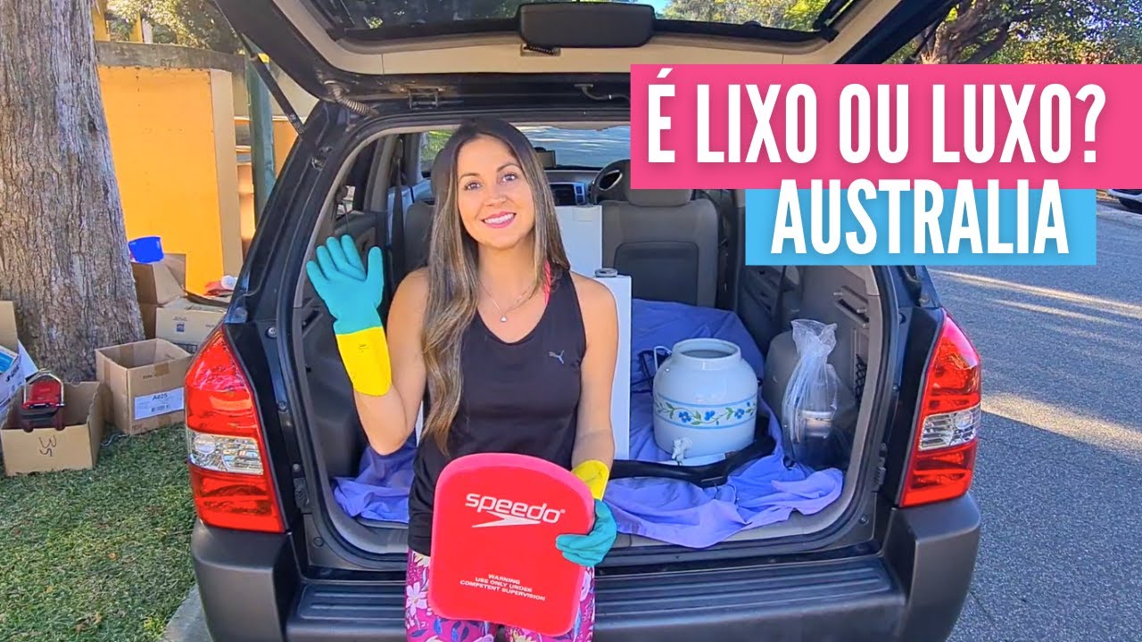 LIXO NA AUSTRALIA   PROCURANDO COISAS NO LIXO - EP 18
