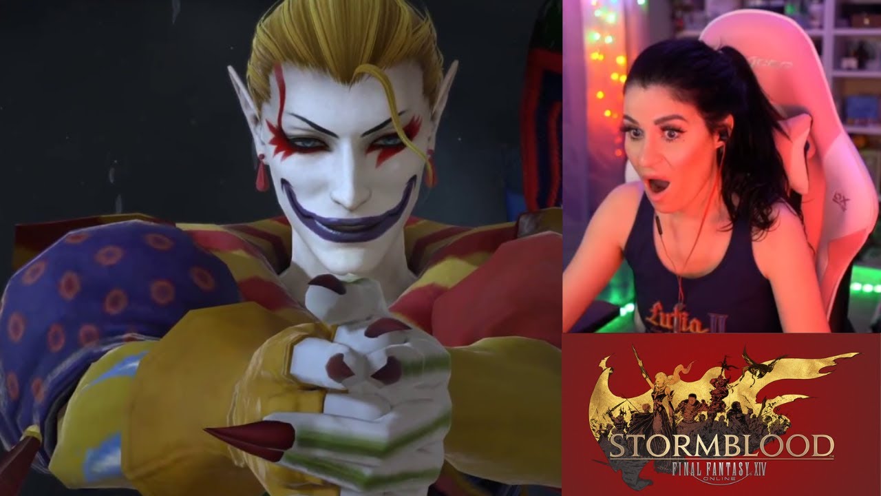 FINAL FANTASY VI KEFKA! THIS IS SO NOSTALGIC OMG!!  || Final Fantasy XIV Stormblood Raid.
