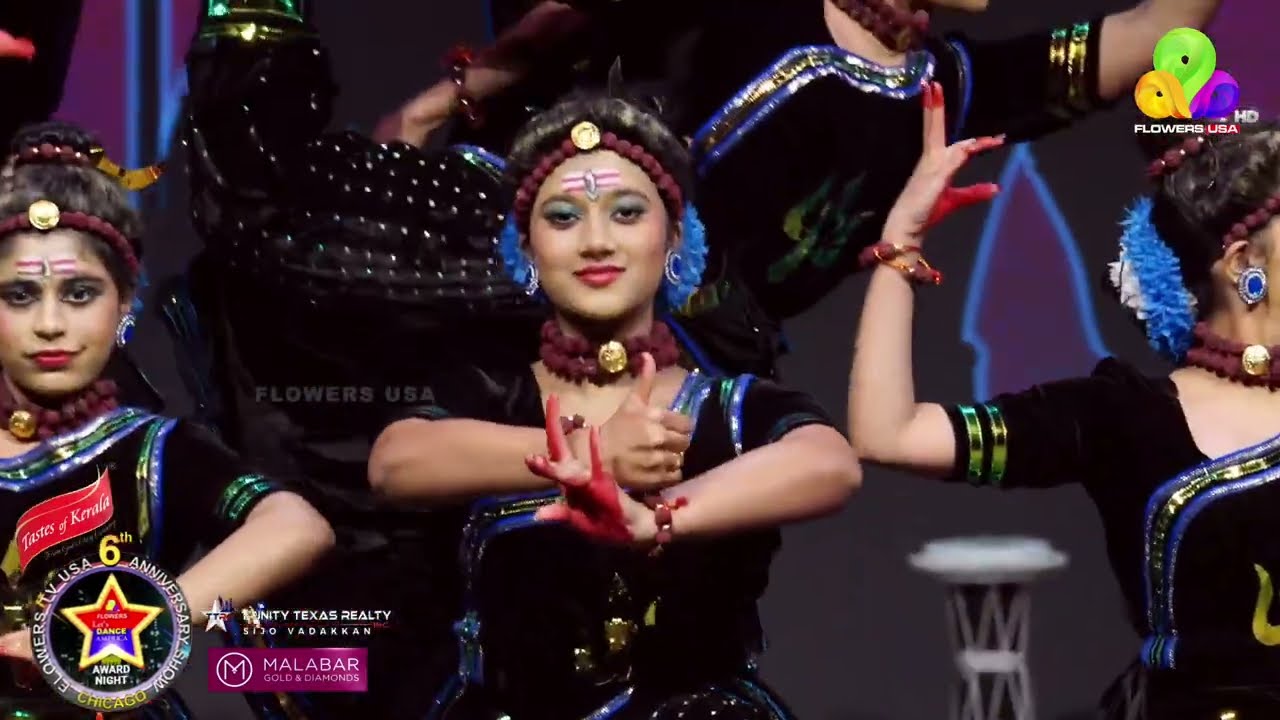 Flowers Let’s Dance America Grand Finale Performance of Team Natya Rasa