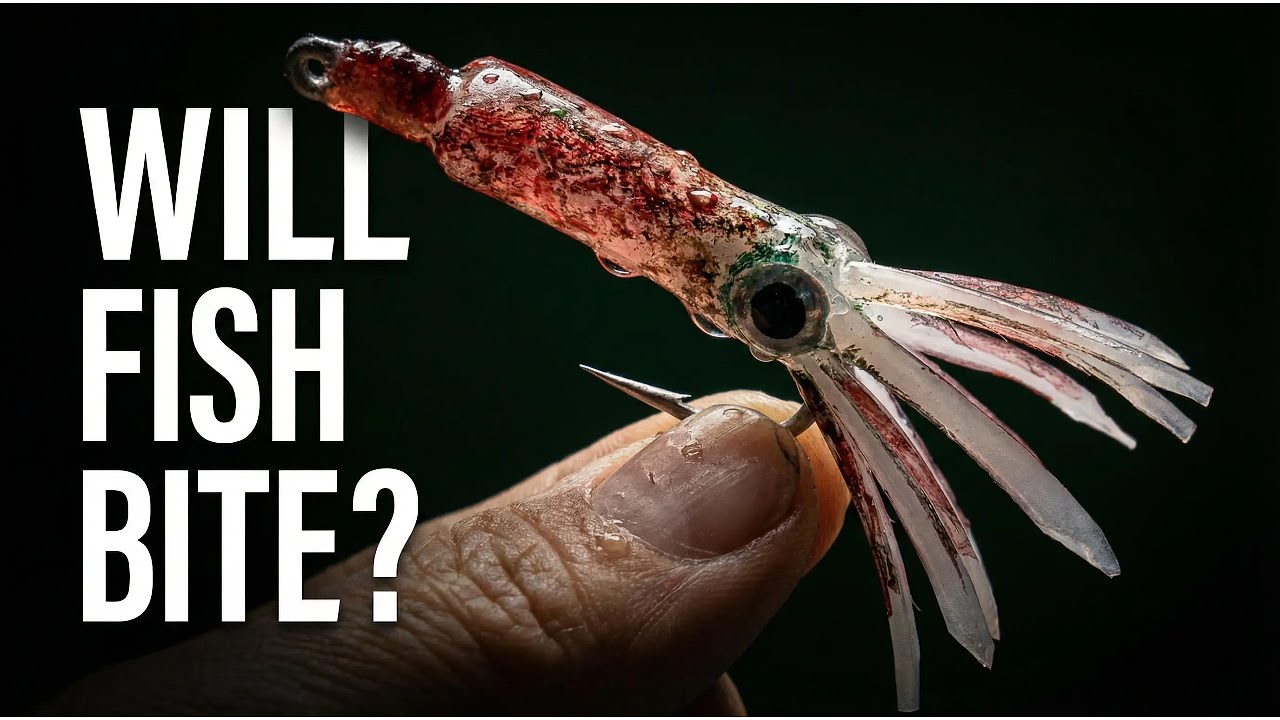 Will Fish Eat This Handmade Silicone Squid? | EP33