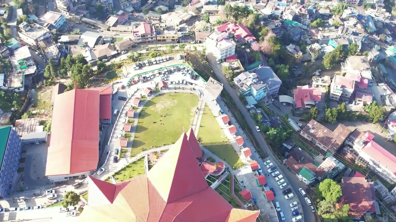 Aerial view of Kohima|Part-01|4K