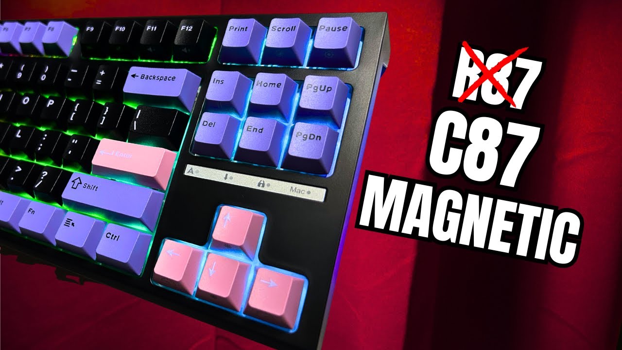 TKL 87 Key Budget Magnetic Overkill | Обзор магнитной клавиатуры Royal Kludge RK C87 Hall Effect