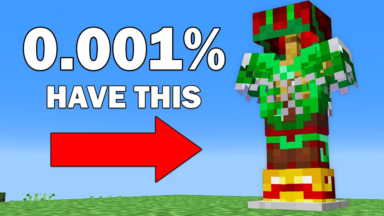 I Got The Worlds Rarest Minecraft Armor