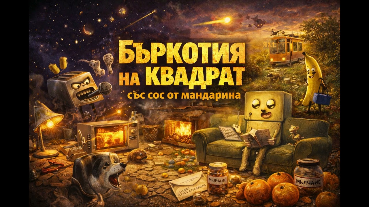 Бъркотия на Квадрат, със сос от мандарина!