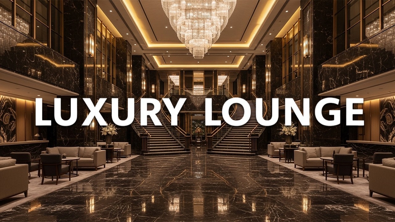 Classy Hotel Lounge Jazz 🎷 Elegant Saxophone Music for Relaxing Night Atmosphere