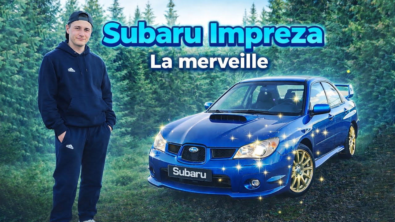 Subaru : LA CÉLÈBRE VOITURE BLEUE ! 🚘️💙 (Le bruit est un bonheur) !