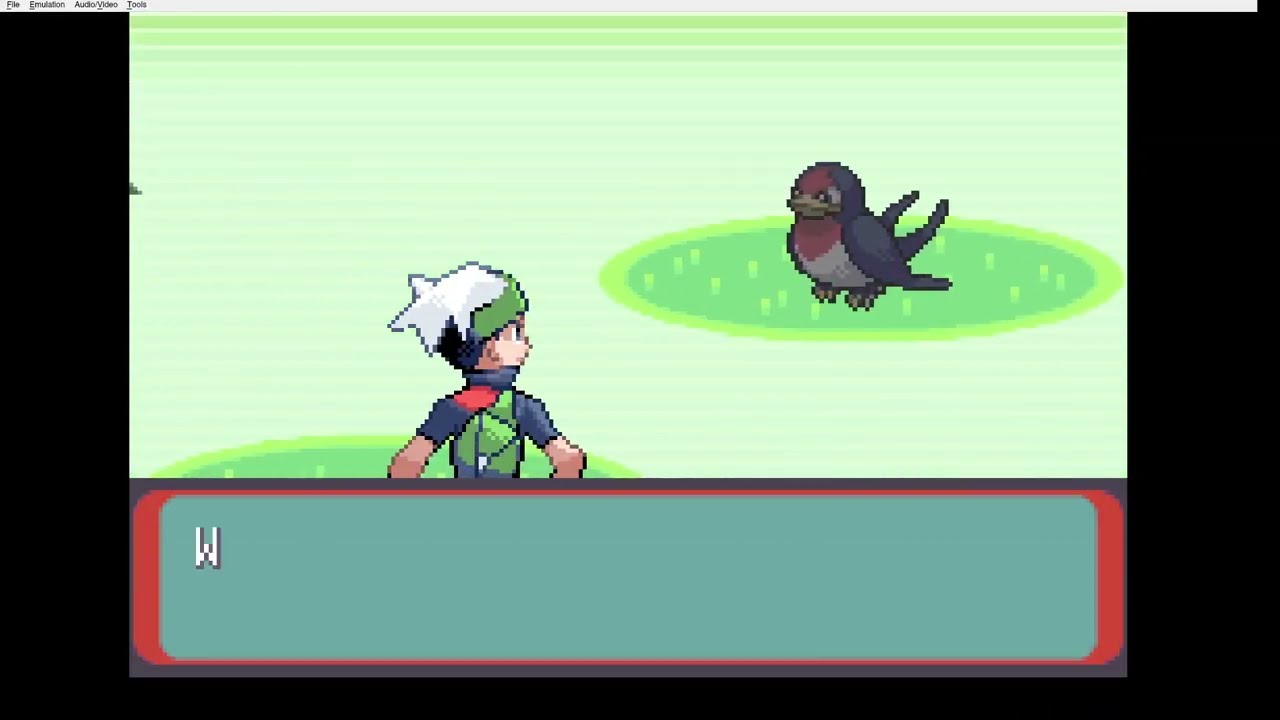 jugando pokemon prueba de grabación