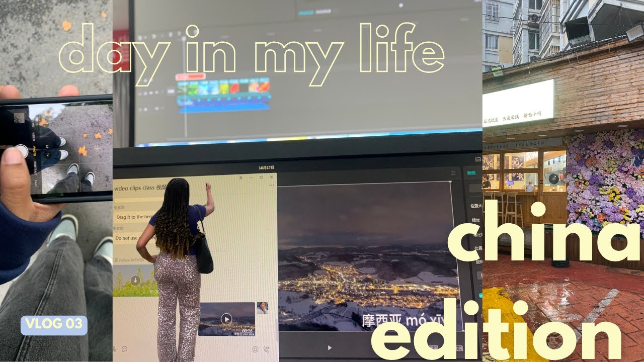 A day in my life | 🎧calm days and a few classes .