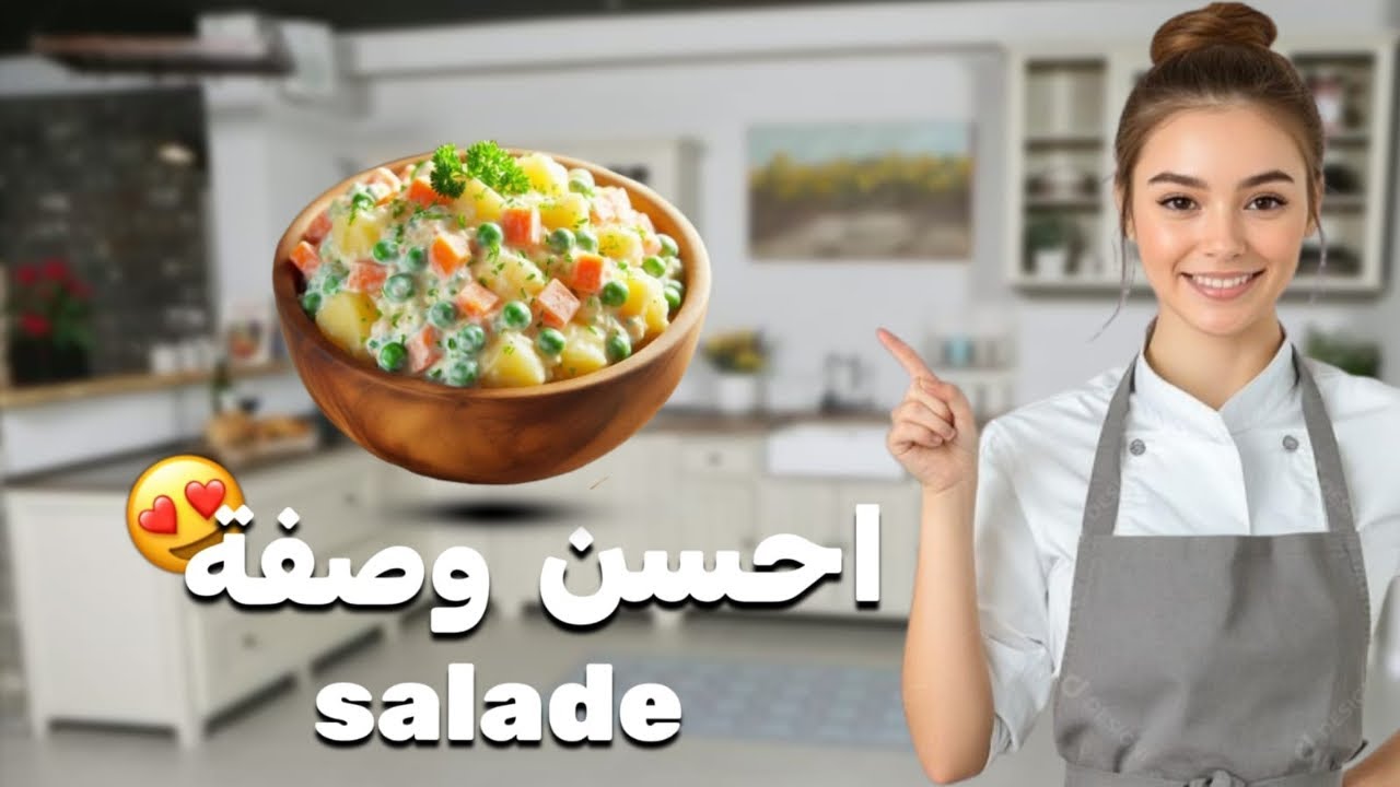 ااااه🤤‼️ سلطة تاخد ليك عقلك ميمكنش على مذاق يمكن ديريها في الصيف او الشتاء 