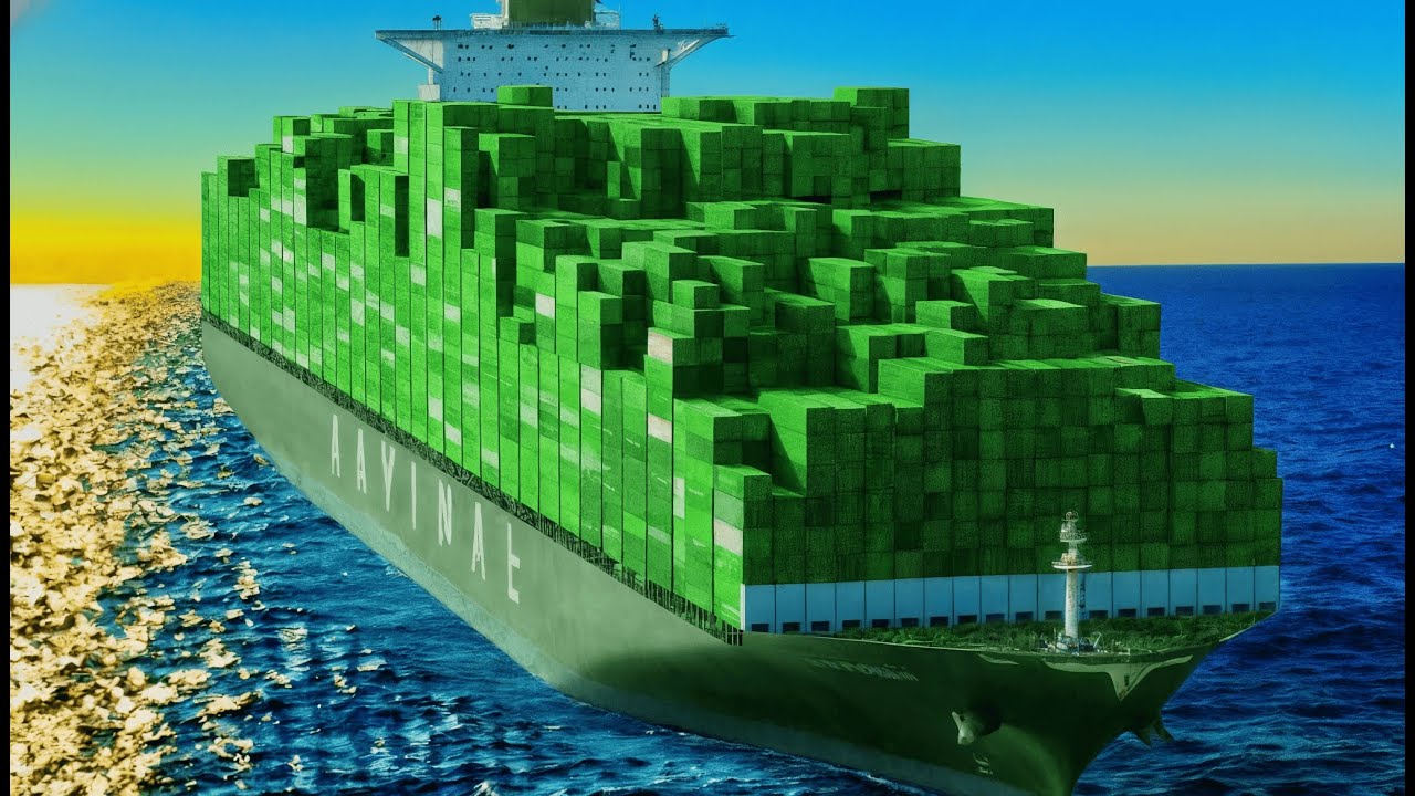 Voici &agrave; quoi ressemble la VIE &agrave; BORD de PORTE-CONTENEURS !