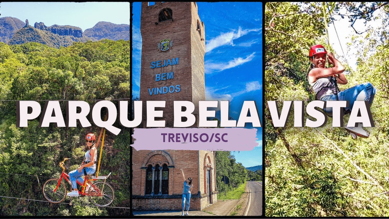 VOCÊ PRECISA CONHECER ESSE LUGAR | PARQUE BELA VISTA - Treviso - SC