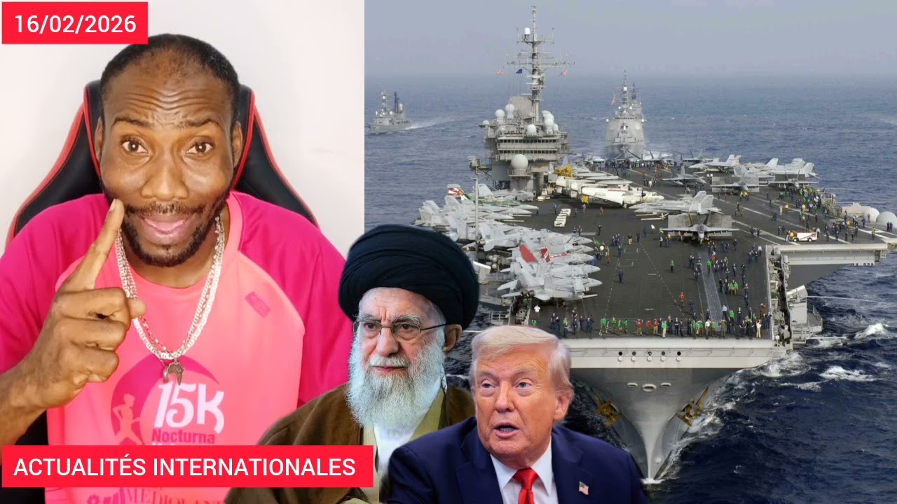 Déploiement choc de l'arsenal de guerre américaine qui surprend le monde. L'iran est une puissance 