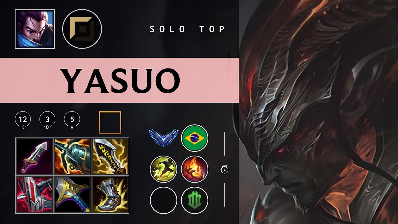 Yasuo Top vs Aatrox - BR Diamond Patch 26.02