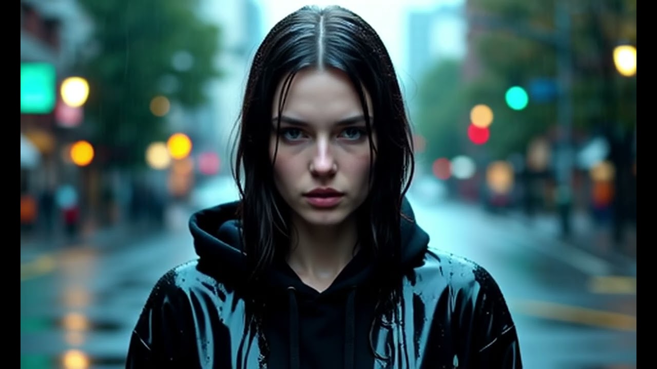 DJ Barcode - OBSIDIAN RAIN (Official Music Video) | 4K Cyberpunk Aesthetic 🌧️⚡