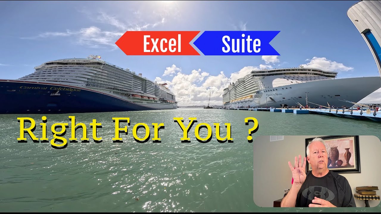 Carnival Excel Suite, NOT WHAT WE THOUGHT!!