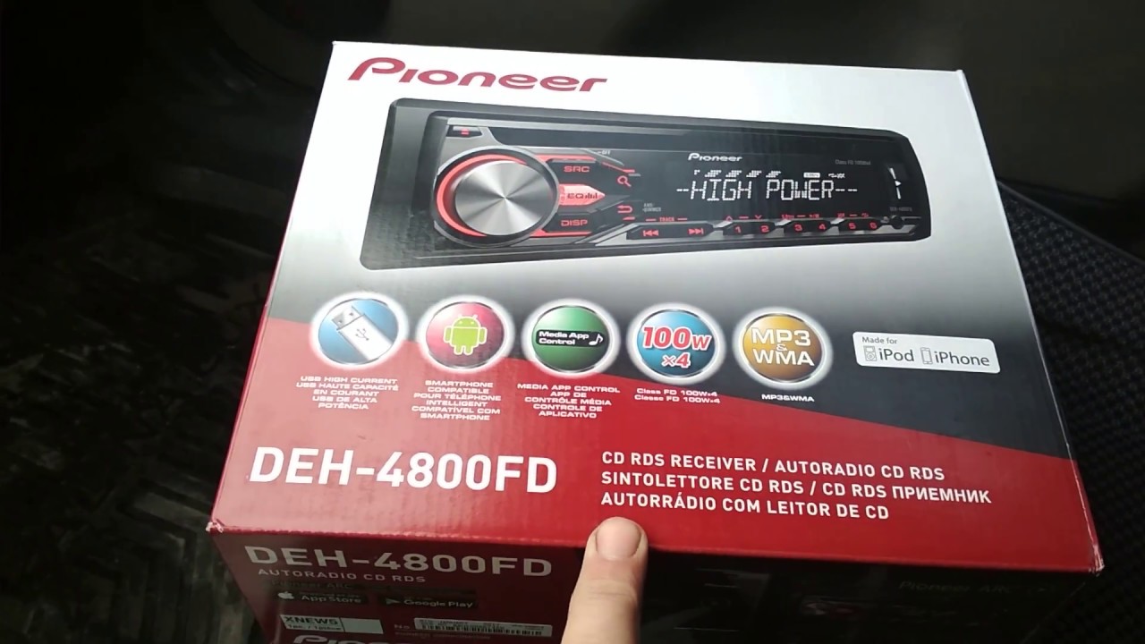 Самый громкий pioneer 4800FD