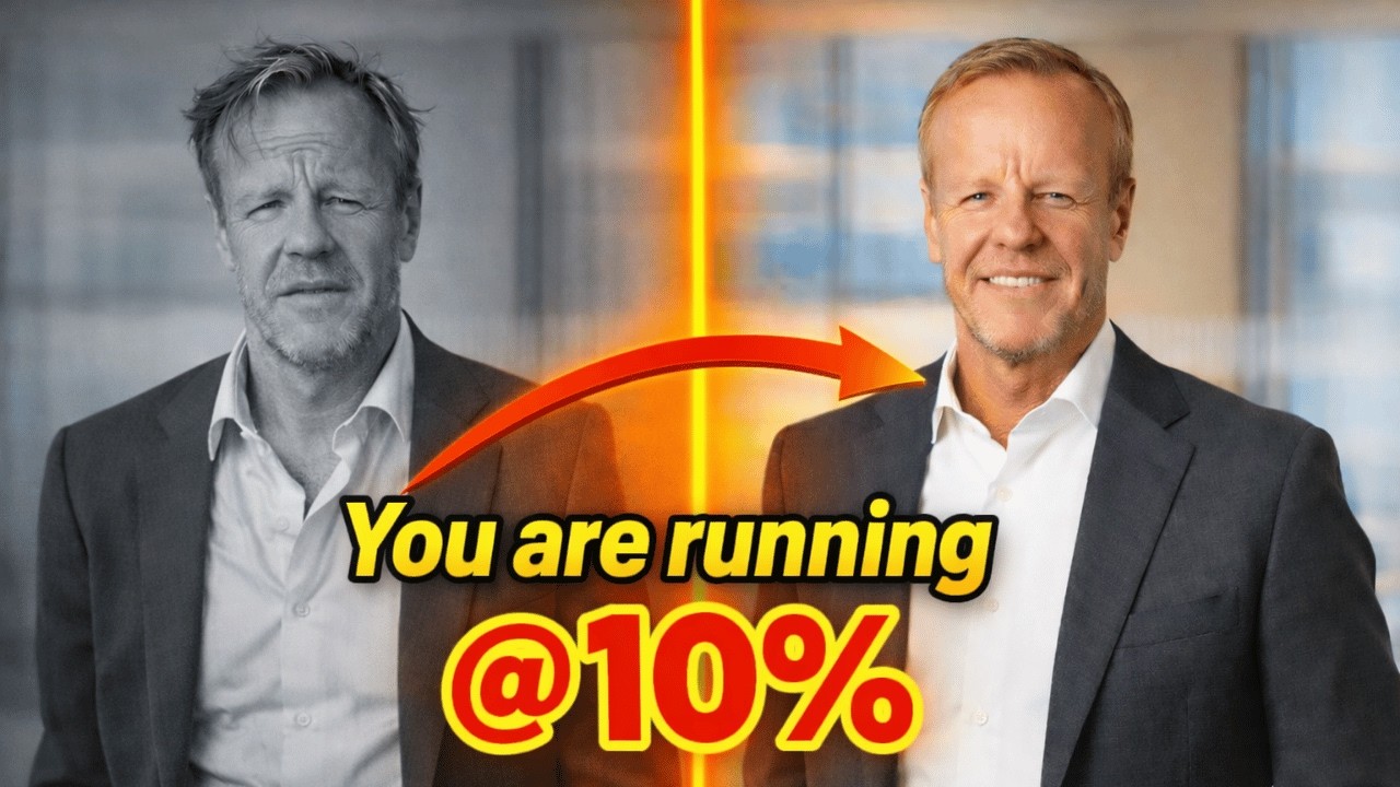 You're Running at 10% Capacity. Here's Why✨