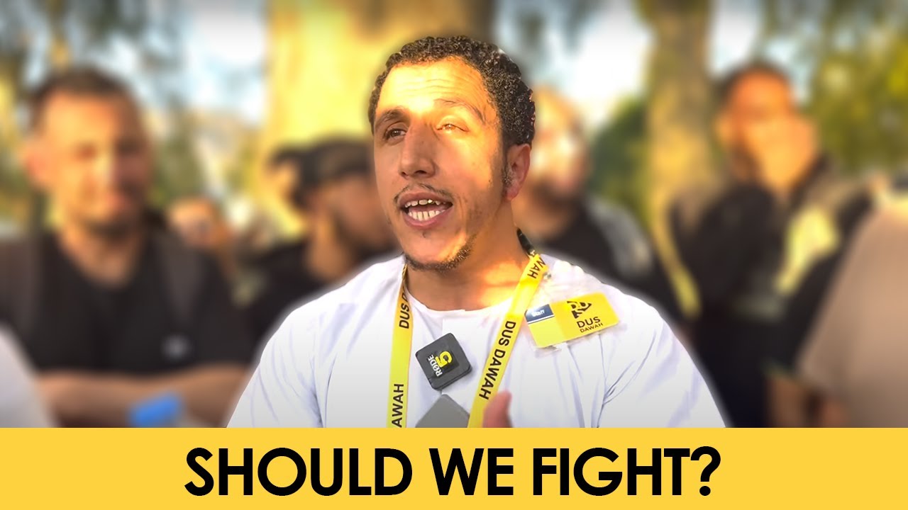 Should We Fight? | Shamsi Speaks Corner
