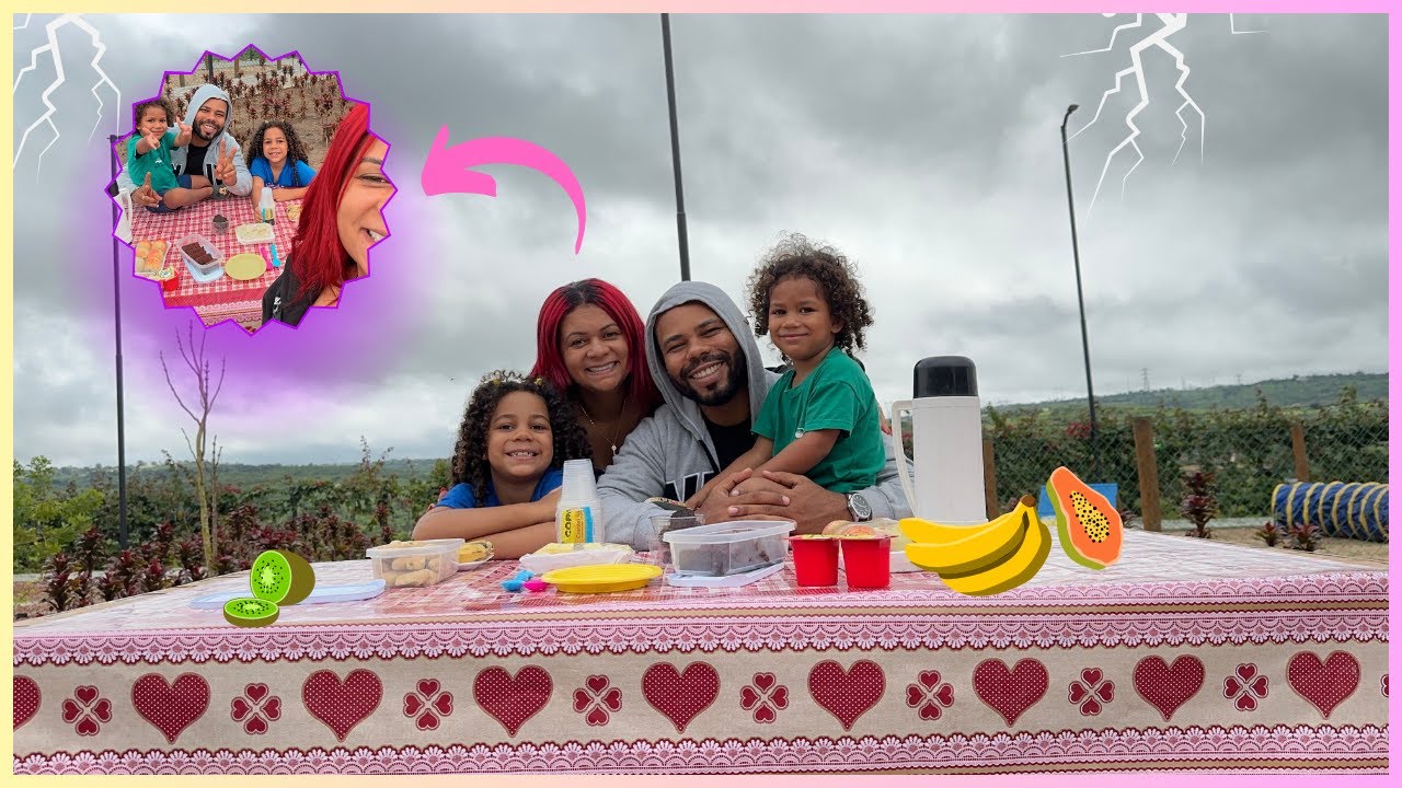 PIQUENIQUE COM MARINA E LUCAS NO CONDOMÍNIO!!! Vlog