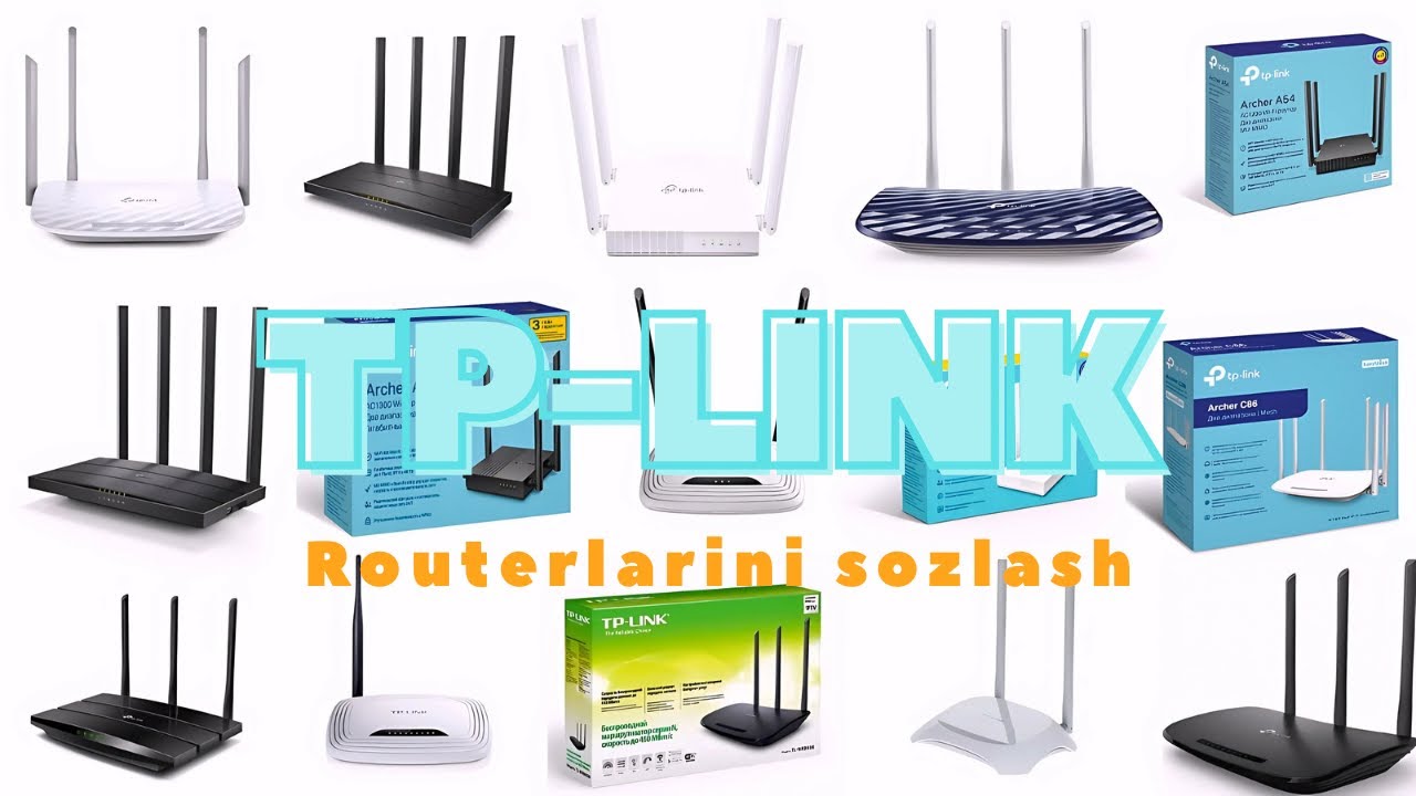 Tp-Link  routerni 3 xil sozlash yòli