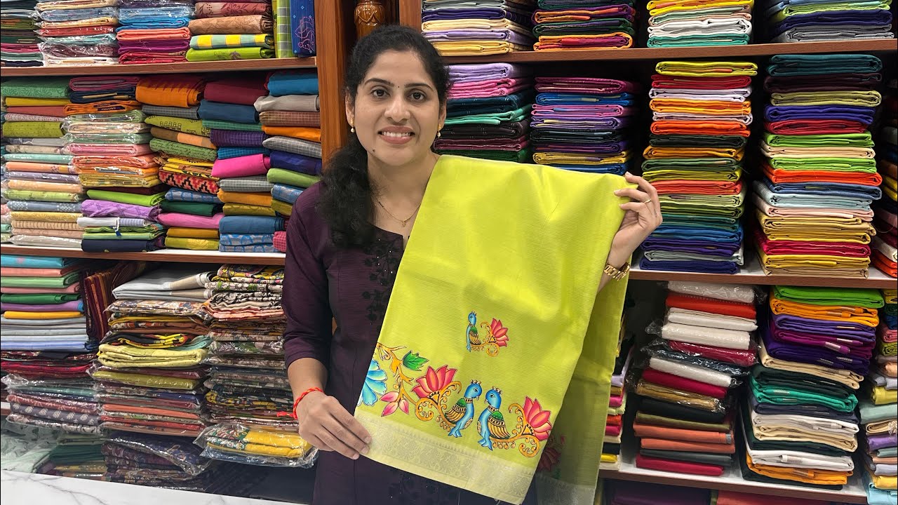 మంగళగిరి పట్టు సారీస్ లేటెస్ట్ కలెక్షన్ మన DL Handlooms నుండి // Mangalagiri Pattu 