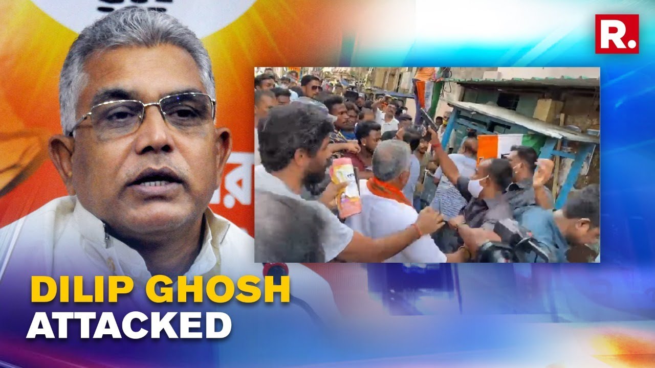 Dilip Ghosh Attacked By TMC On Last Day Of Bhabanipur Campaigning; Alleges '60 BJP Workers Killed'