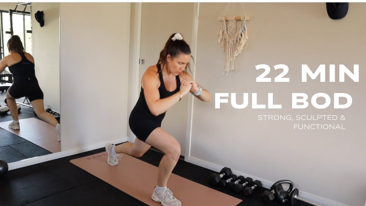 Full Body Strength Workout | Dumbbells | Strong, Sculpted & Functional