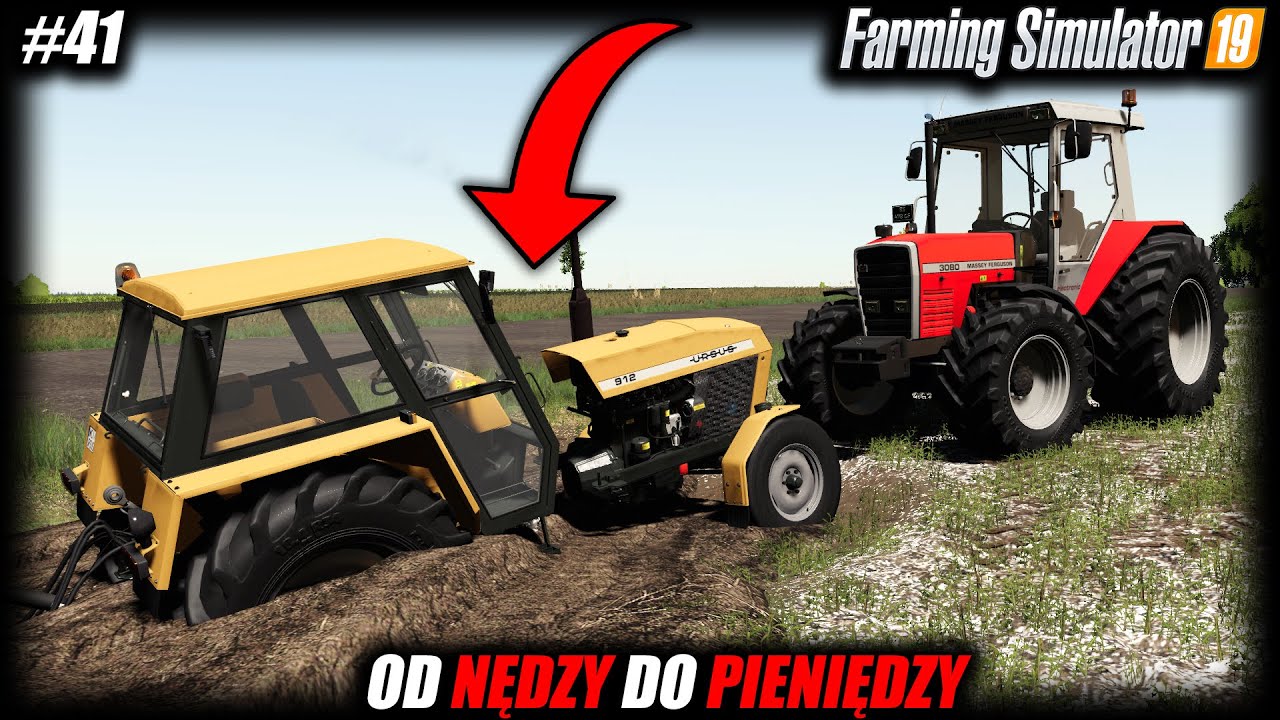URWAŁO CIAGNIK W POŁOWEI, Wyciąganie z BAGNA, Co TERAZ ZROBIĆ ?⭐ OD NĘDZY DO PIENIĘDZY 🔥 41