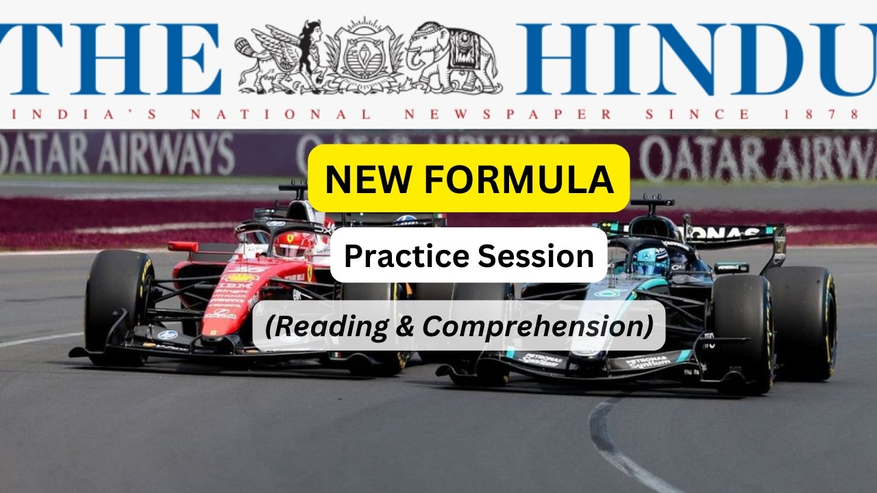 09/03/2026 | The Hindu Editorial | New formula | Reading & Comprehension