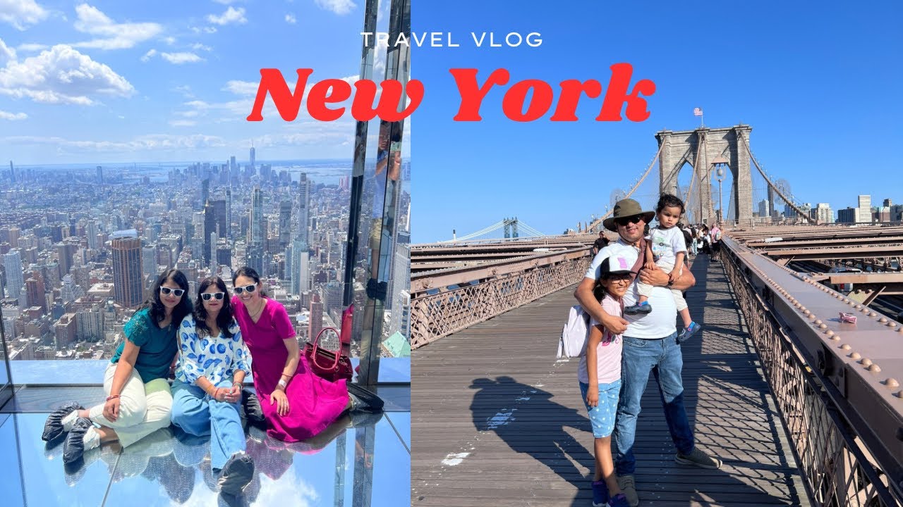 One day in New York City || Visited Brooklyn Bridge & World Trade Center 