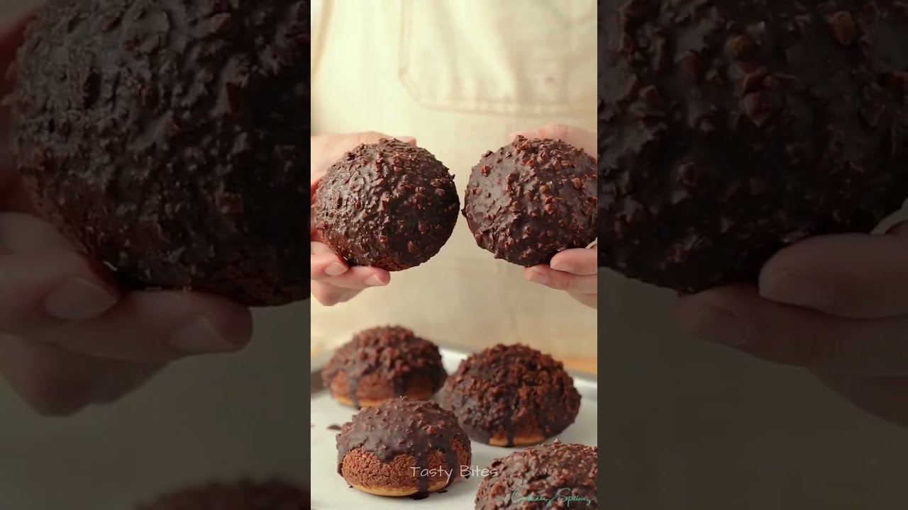 🍫😋 Chocolate Cream Puff Delight: Easy Homemade Recipe