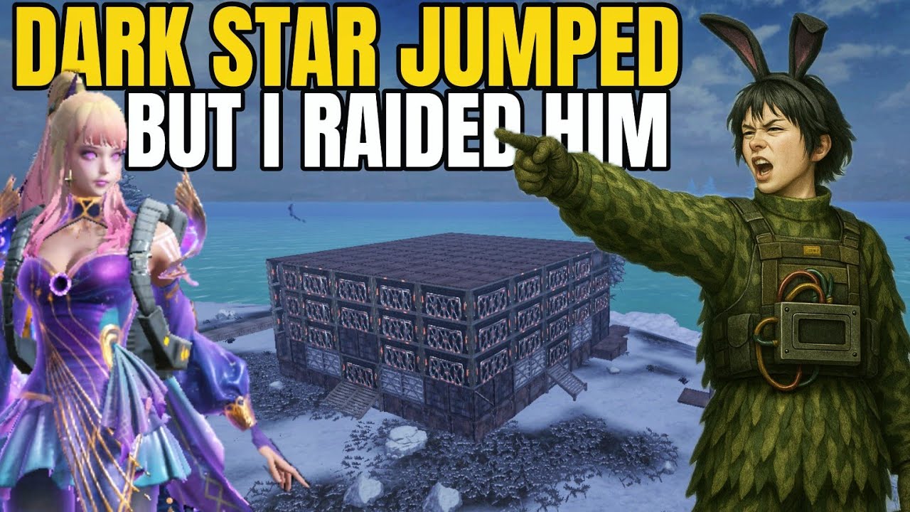 I Eco raided Dark star because he tried to Eco raid me Last island of survival Part4 | #lios