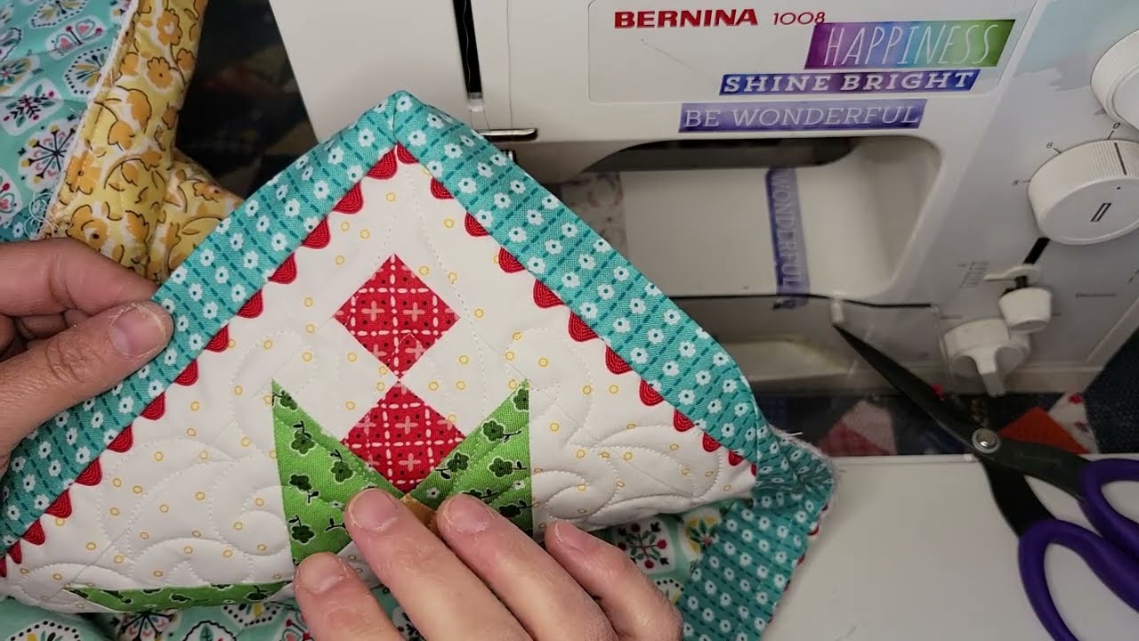 Adding Trim or Ric-Rac to Binding