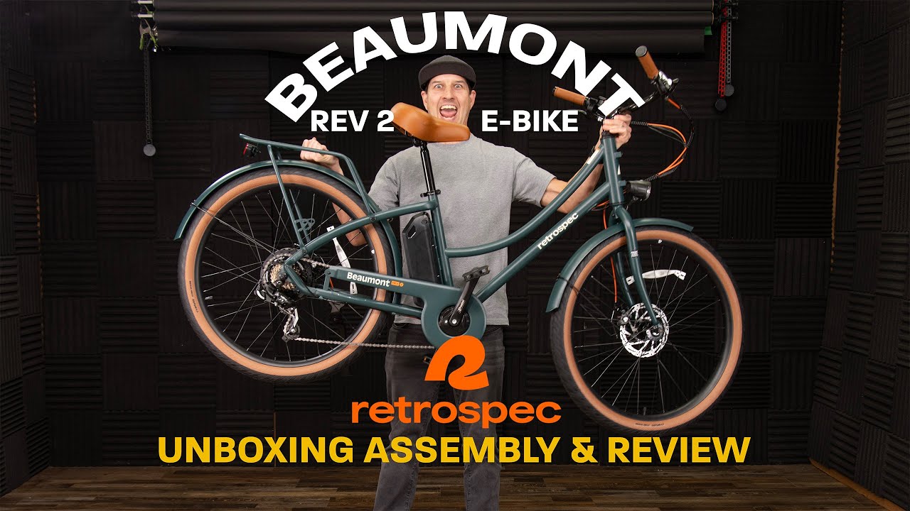 Retrospec Beaumont REV 2 City E-Bike Unboxing Assembly & Review