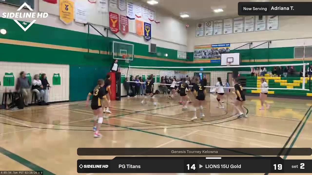 LIONS 15U Gold vs. PG Titans (2026.02.28)