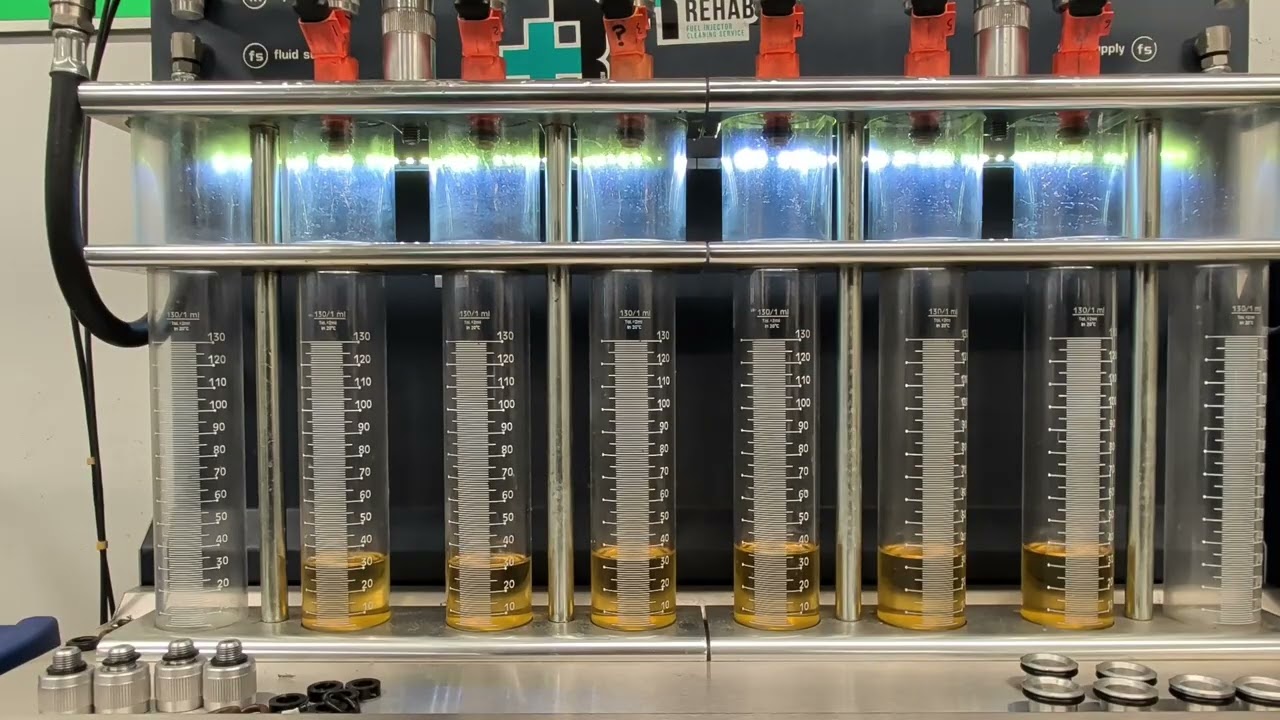 Customer's mechanic pulled injectors as his problem - they were 