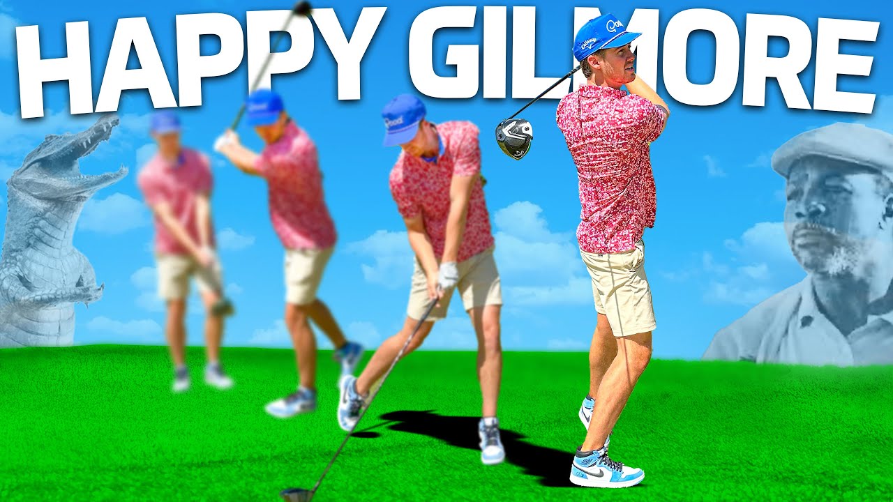 Can Pro Golfers Win a Match Swinging like Happy Gilmore?
