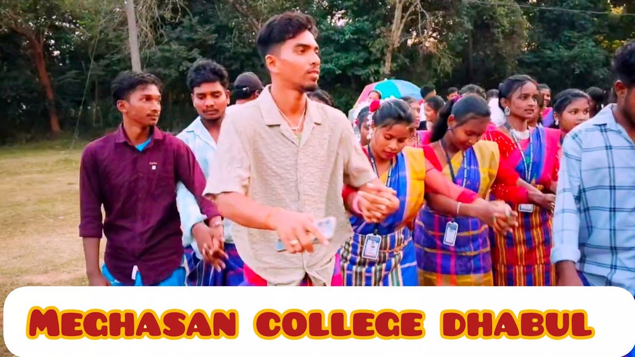 Meghasan college annual sports program ke sath dhabul program 😍