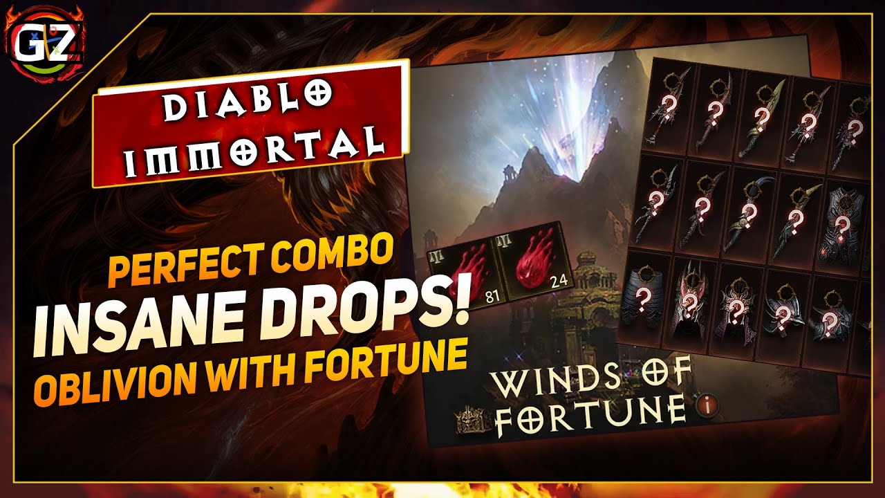 The Perfect Combo – Why You Should Run Oblivion Pillar With Winds of Fortune | Diablo Immortal