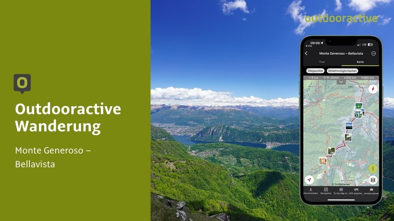 #outdooractivetour Monte Generoso – Bellavista