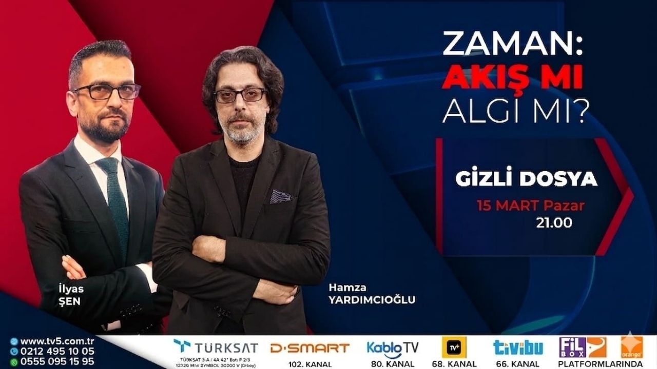🔴 #YENİ | Zaman Gerçekten Nedir? Akış Mı Algı Mı? – Gizli Dosya – İlyas Şen – Hamza Yardımcıoğlu