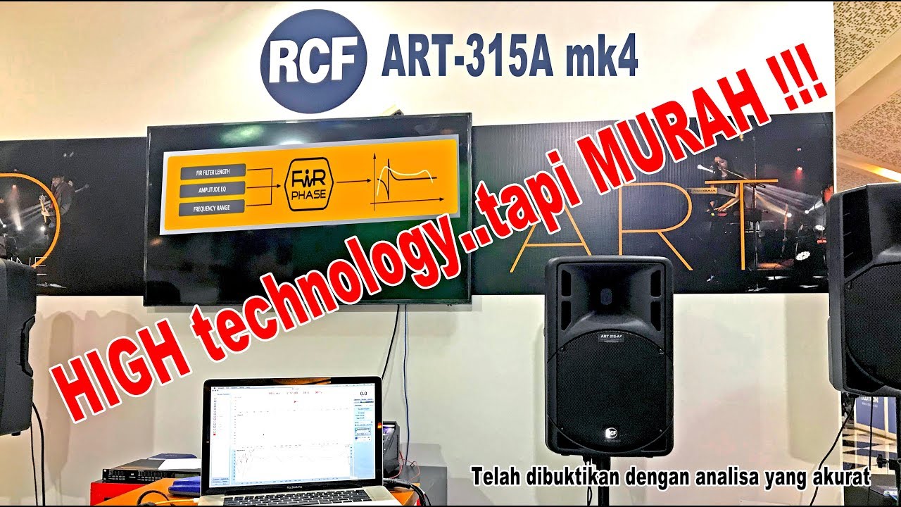Meng-ANALISA speaker RCF ART 315A
