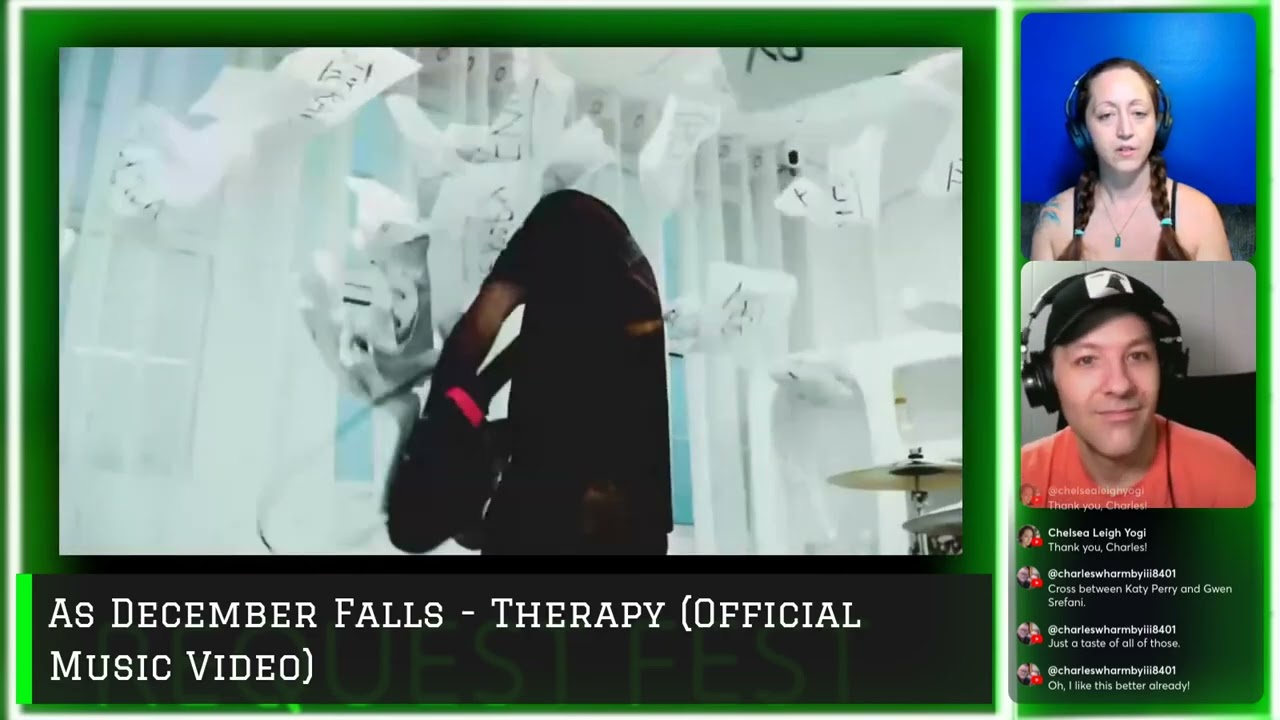 AS DECEMBER FALLS - THERAPY (Reaction) Request Fest 