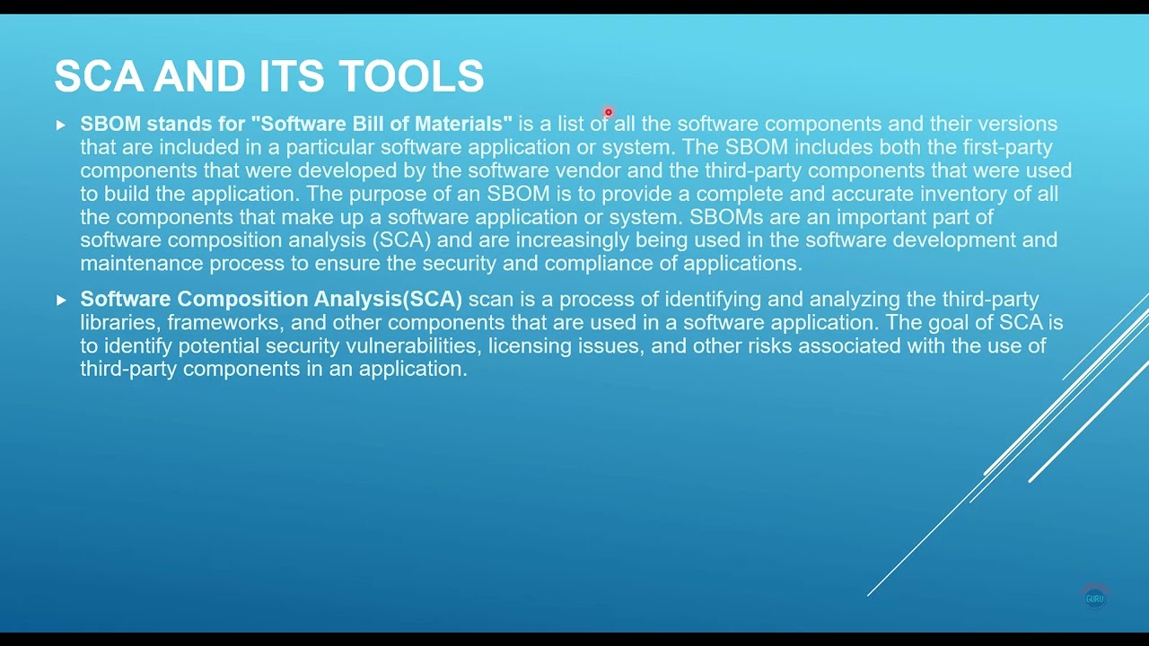 Understanding Software Bill of Materials (SBOM) & Its Role in SCA